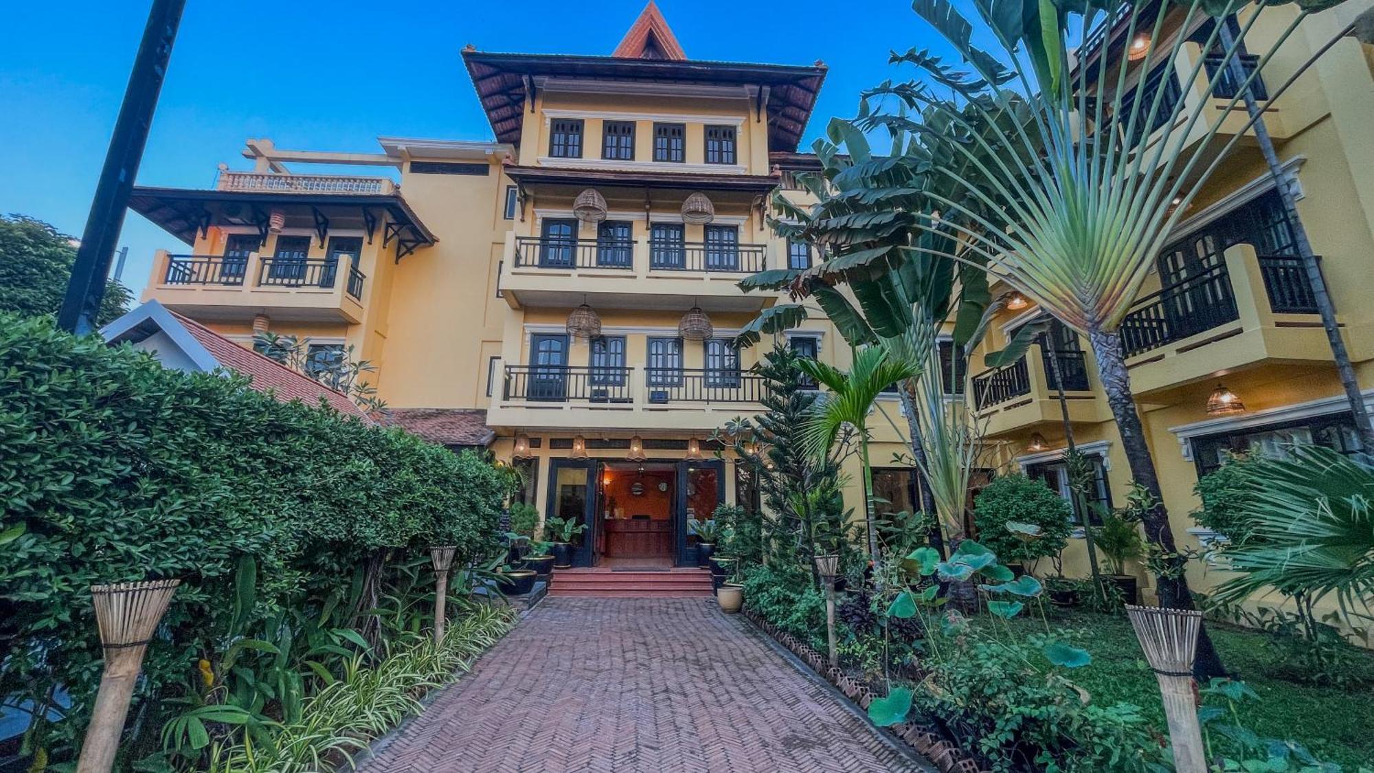 Villa Indochine D'Angkor سيام ريب المظهر الخارجي الصورة