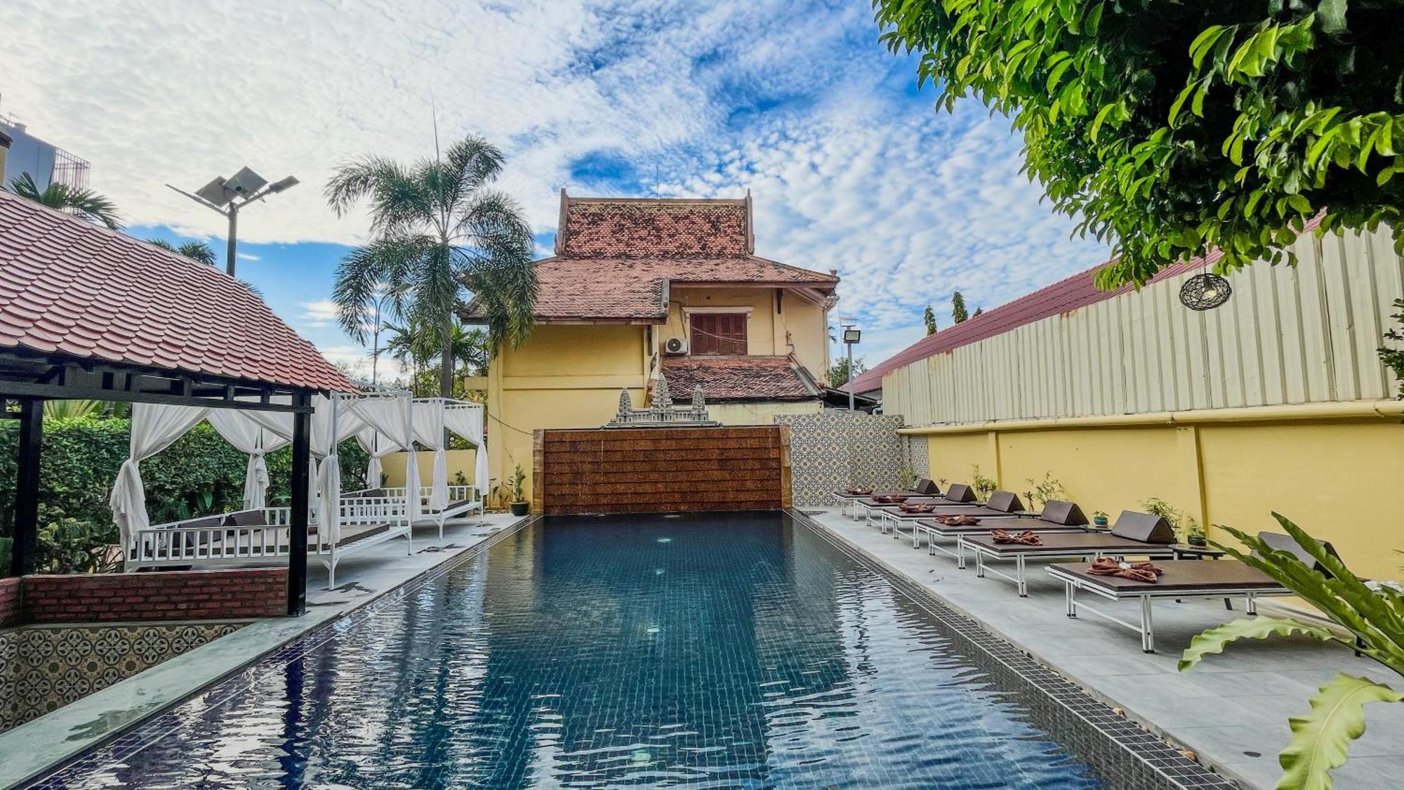 Villa Indochine D'Angkor سيام ريب المظهر الخارجي الصورة