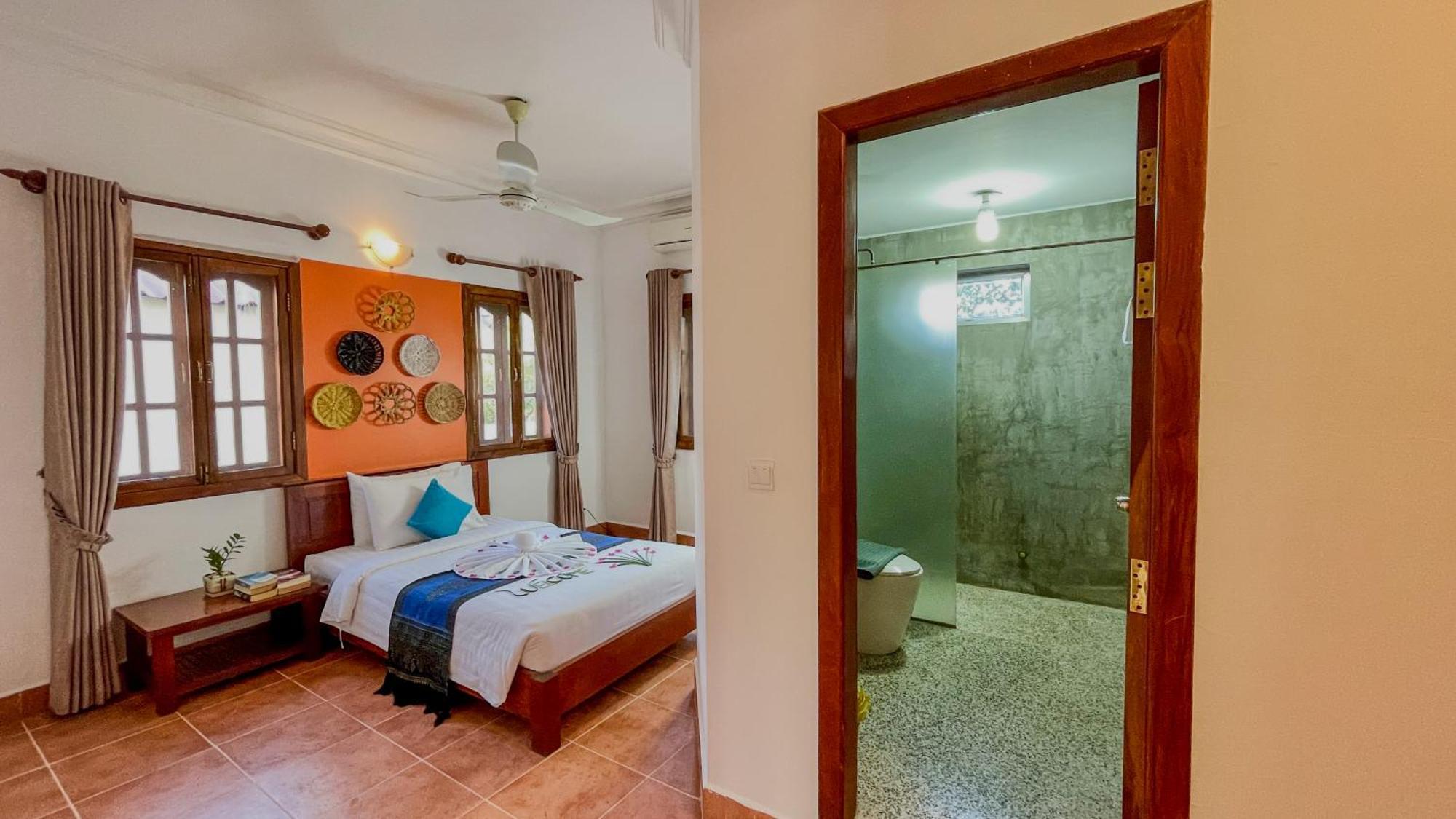 Villa Indochine D'Angkor سيام ريب الغرفة الصورة