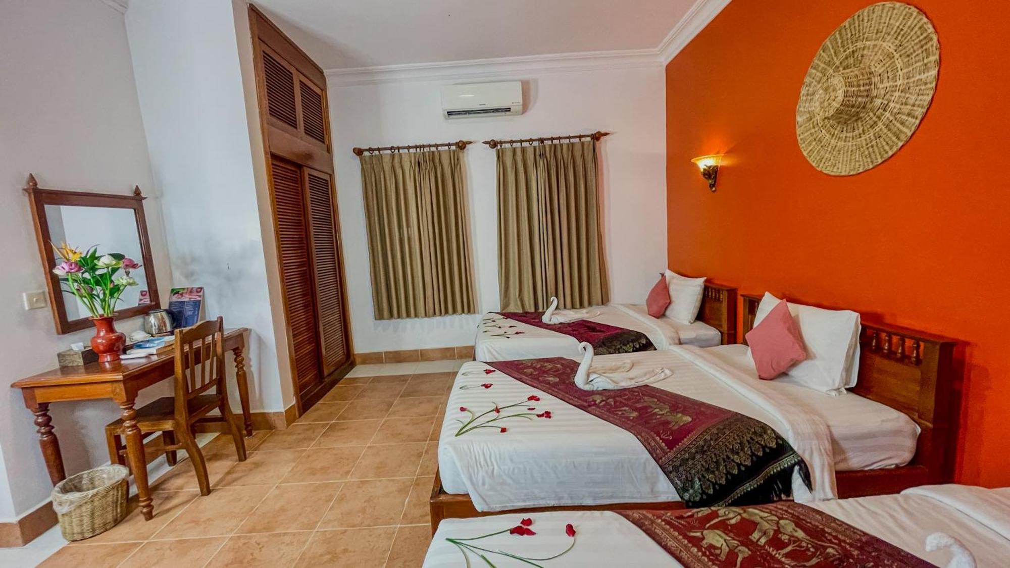 Villa Indochine D'Angkor سيام ريب الغرفة الصورة