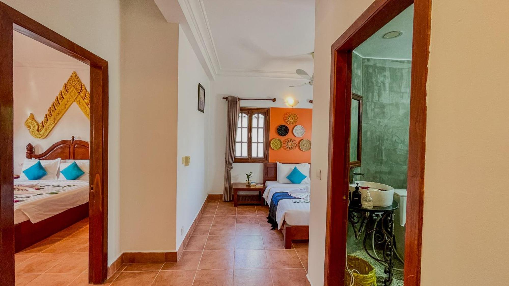 Villa Indochine D'Angkor سيام ريب الغرفة الصورة