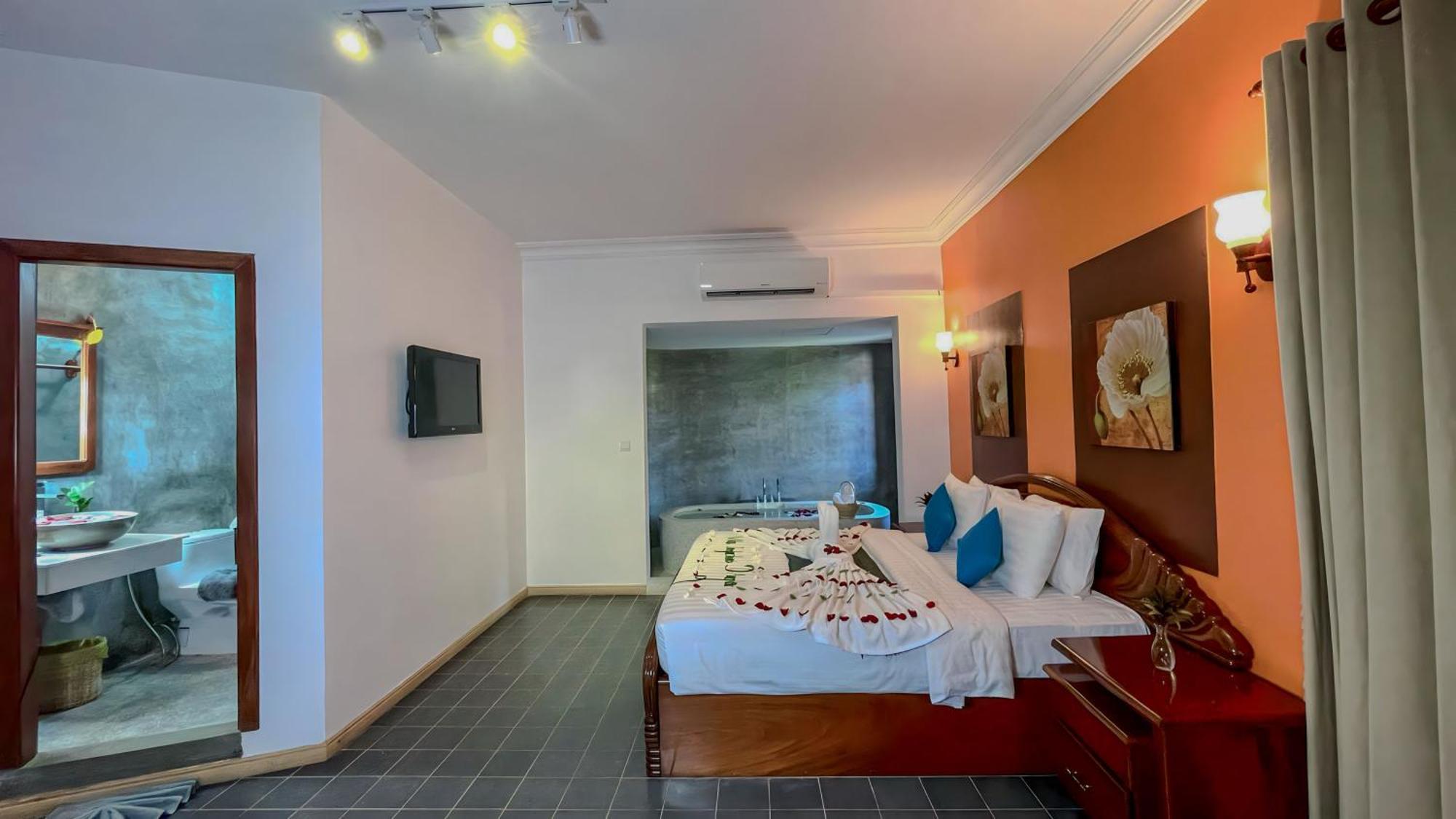 Villa Indochine D'Angkor سيام ريب الغرفة الصورة