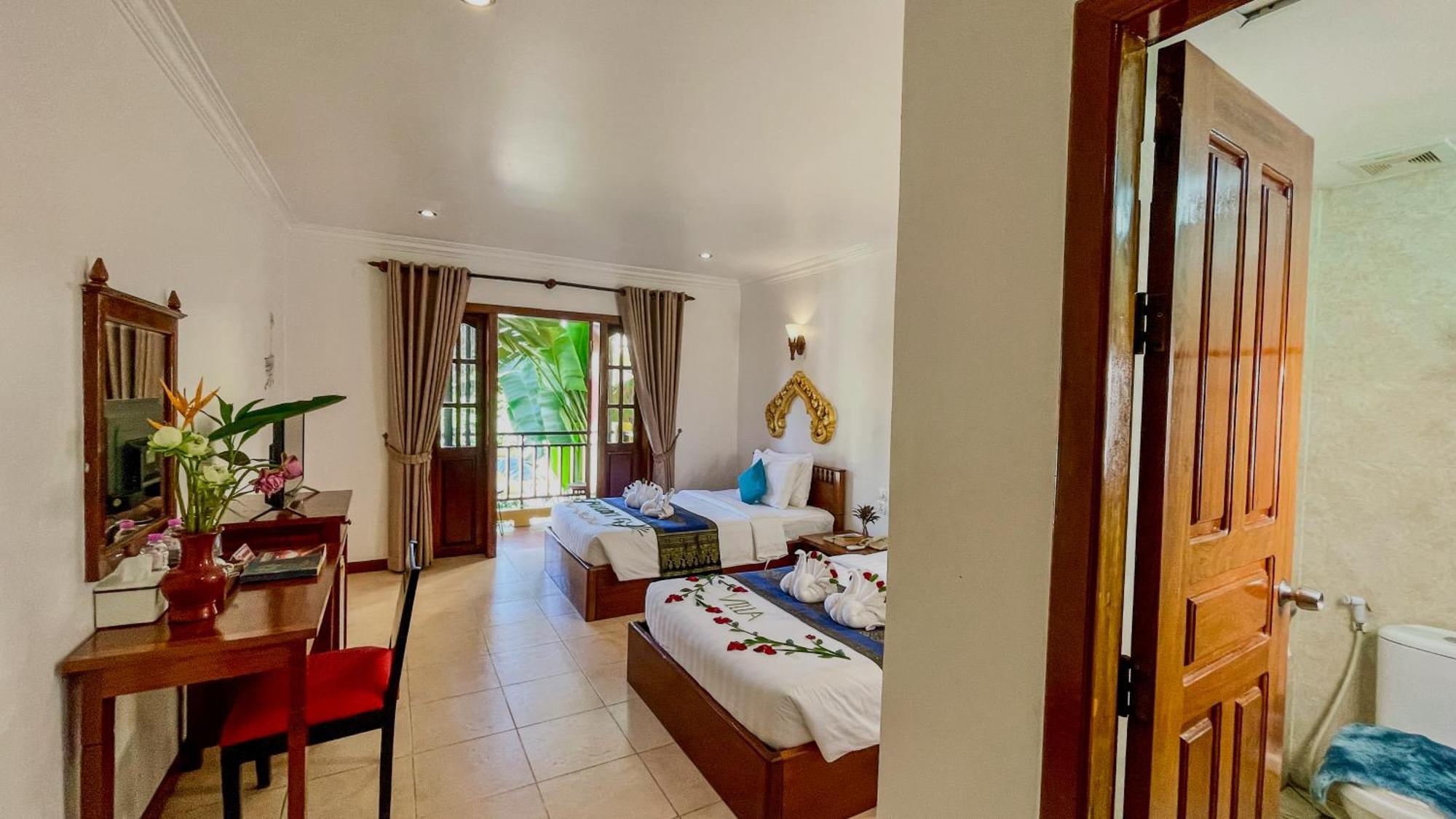 Villa Indochine D'Angkor سيام ريب الغرفة الصورة