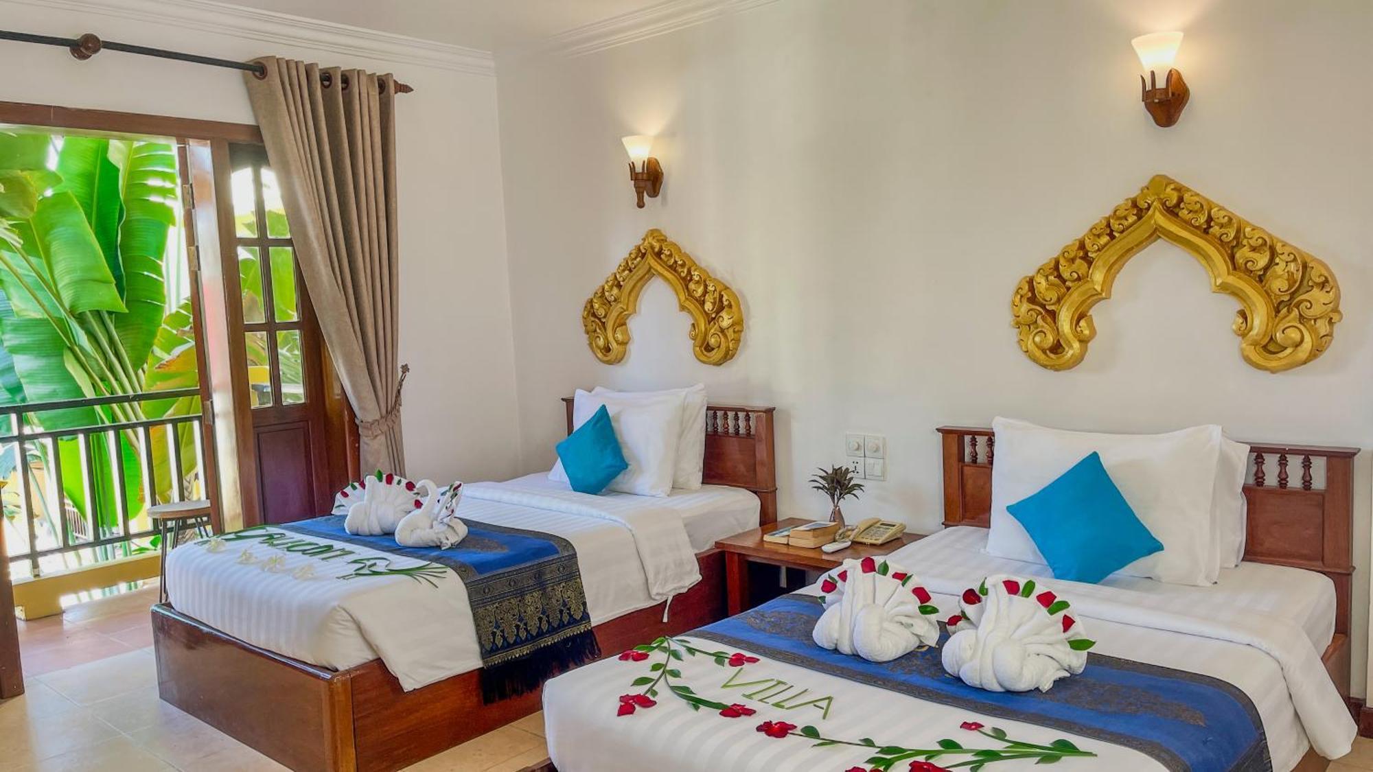 Villa Indochine D'Angkor سيام ريب الغرفة الصورة
