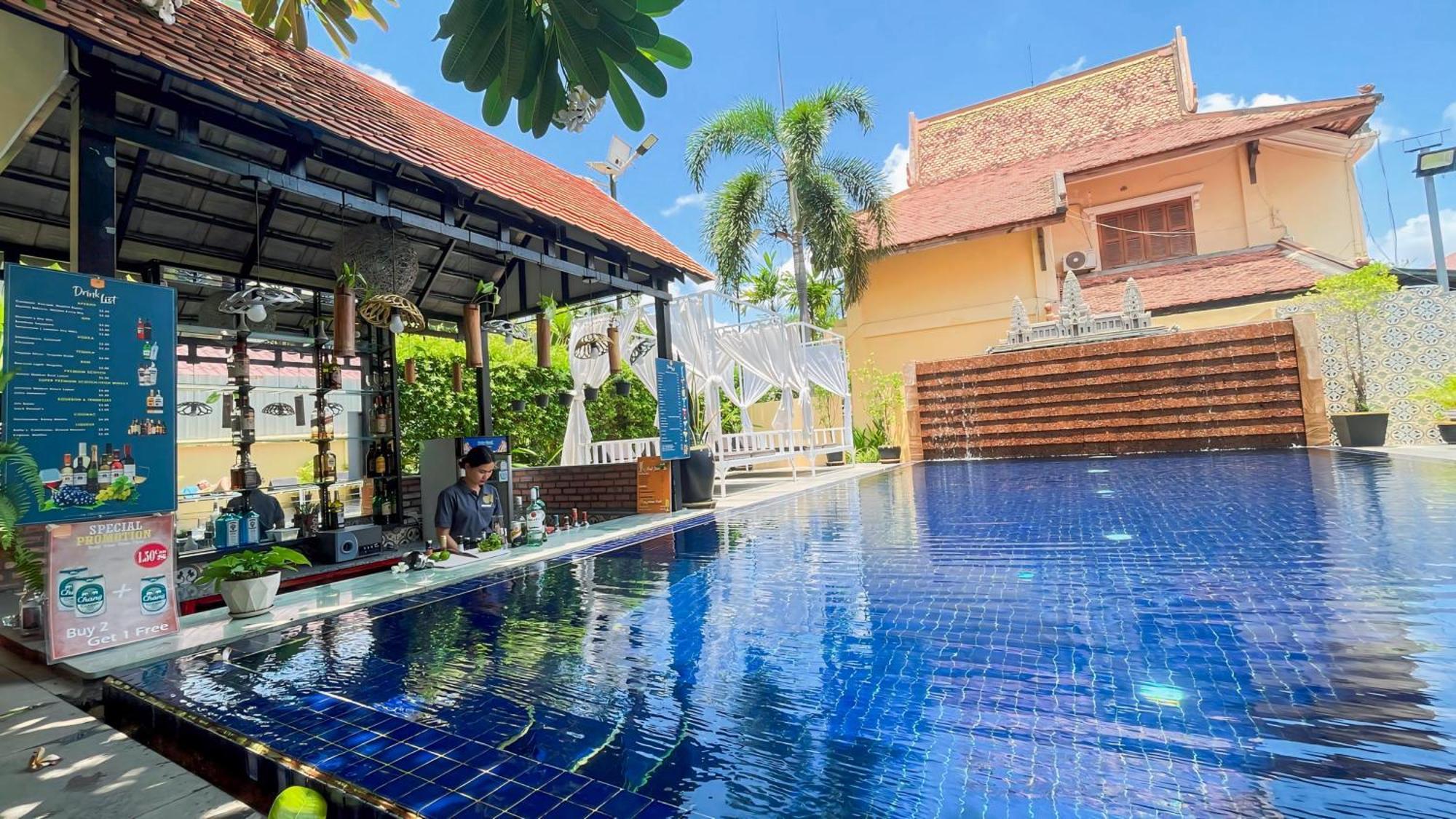 Villa Indochine D'Angkor سيام ريب المظهر الخارجي الصورة