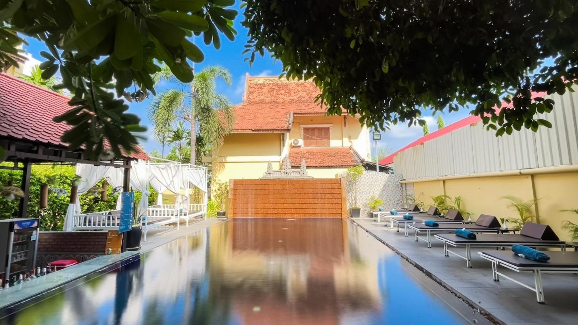 Villa Indochine D'Angkor سيام ريب المظهر الخارجي الصورة